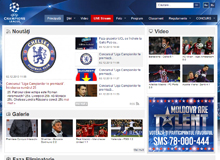 Sport portal UEFA Champions League